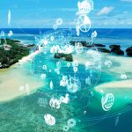 Marine,Aerial,Photography,And,Environmental,Technology,Concept