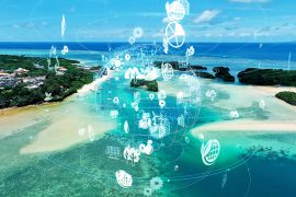 Marine,Aerial,Photography,And,Environmental,Technology,Concept