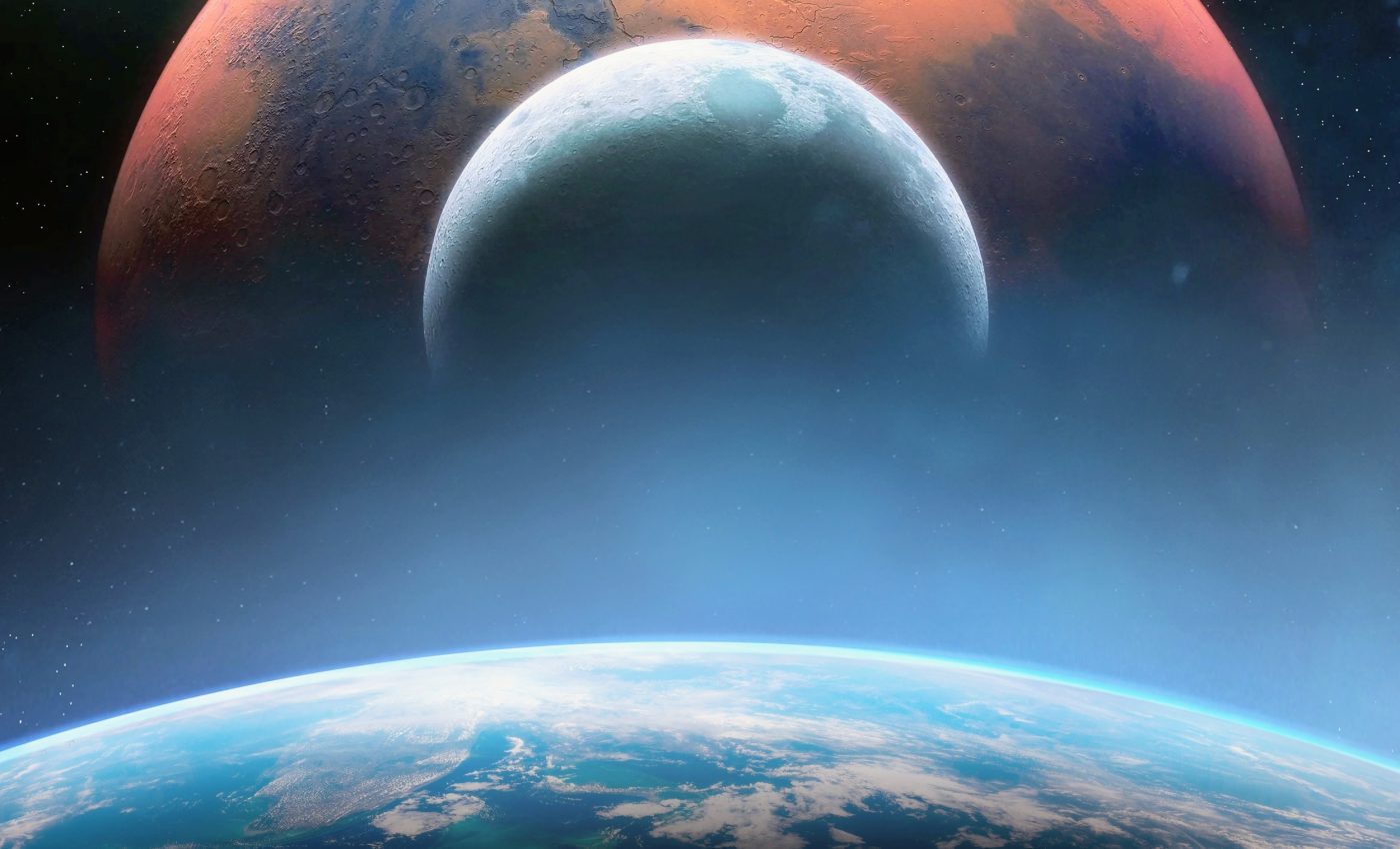 Gravity and motion push time on Mars ahead of Earth