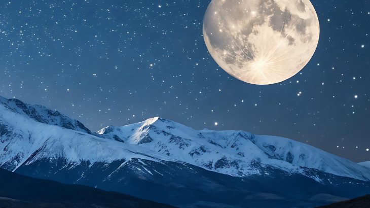 December’s Cold Moon rises during a rare lunar alignment