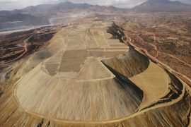 Shallow hole yields precious metals