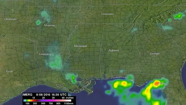 NASA analyzes deadly Louisiana flooding