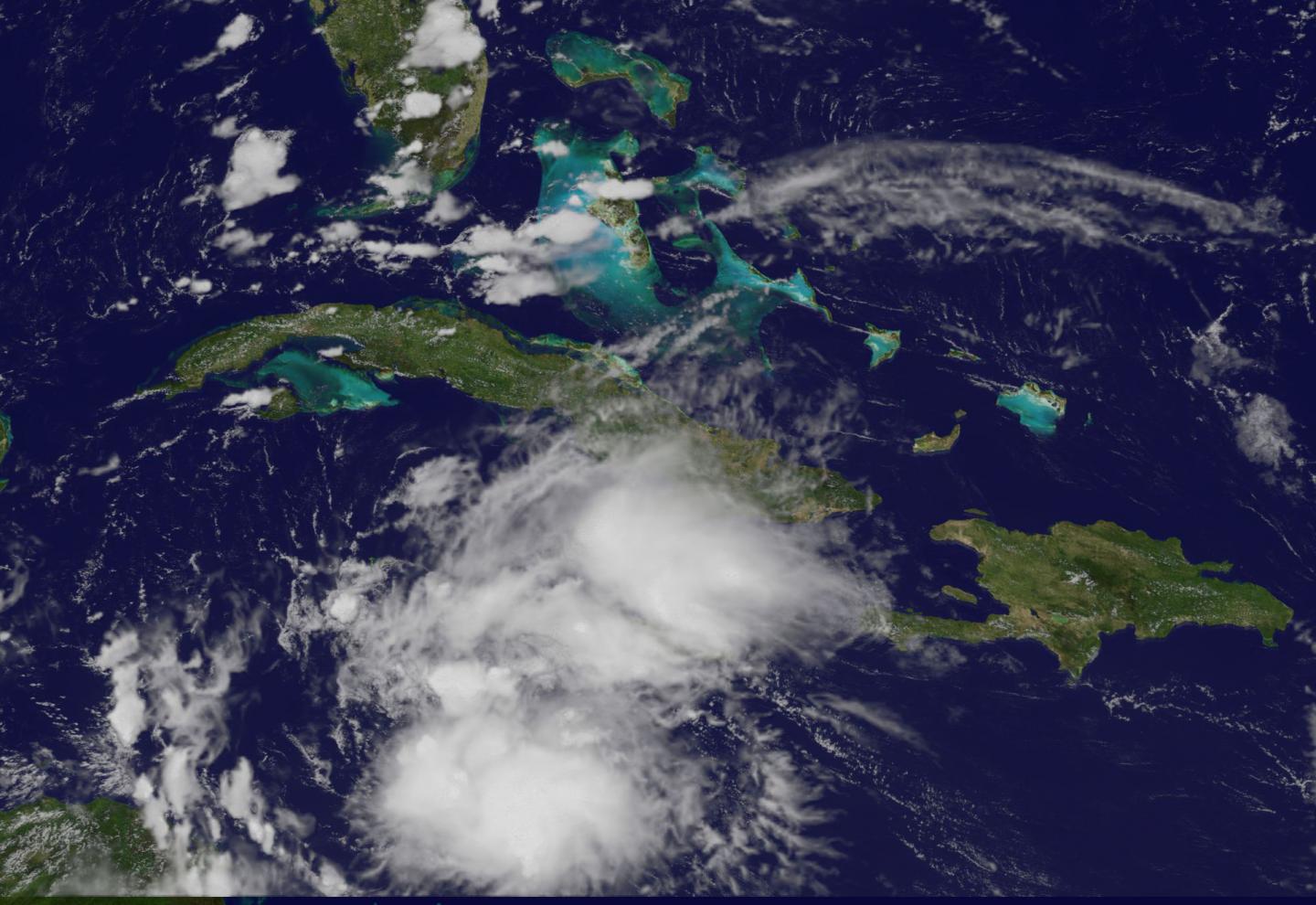 Tropical Storm Earl forms in Caribbean Sea