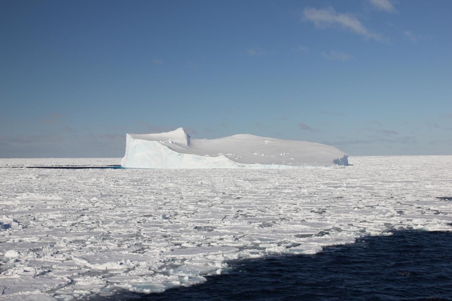 Scientists find mercury in Antarctic sea ice