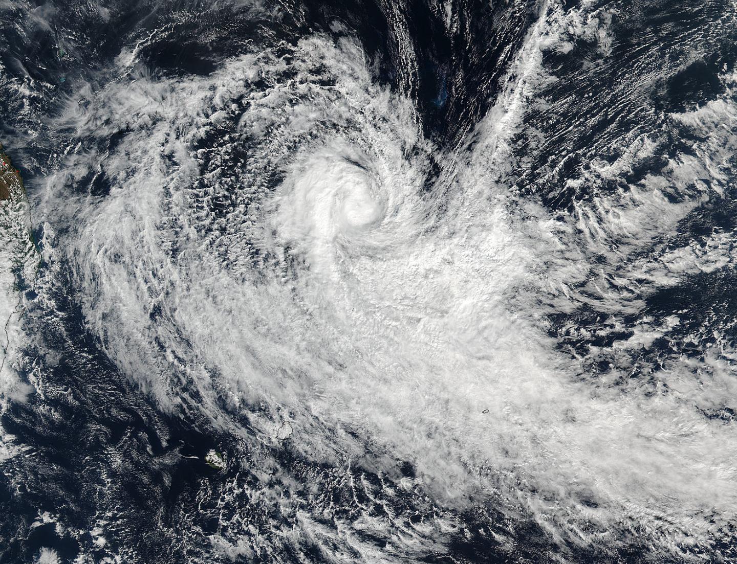 NASA sees a tightly wrapped Tropical Cyclone Abela