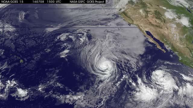 Movie shows Tropical Cyclone Blas fading