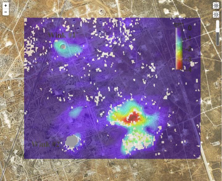 Geohazard: Giant sinkholes near oil patches