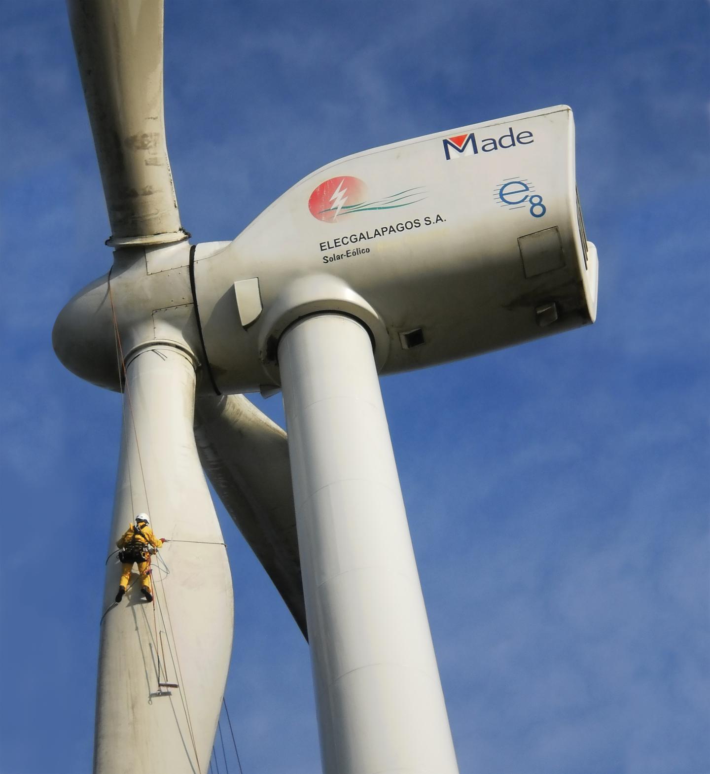 Wind turbines on Galapagos replace millions of liters of diesel