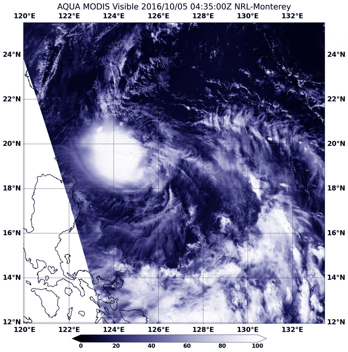 Tropical Depression 22W forms northeast of the Philippines