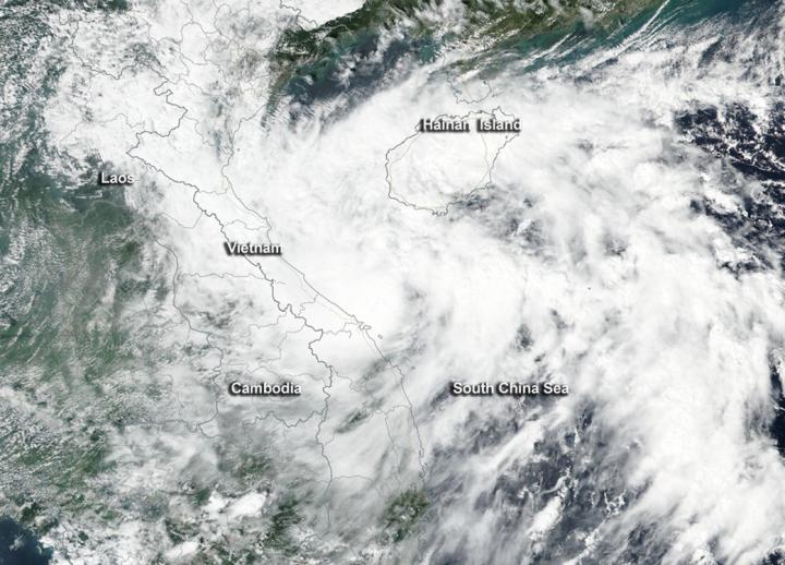 Reborn Tropical Cyclone Aere headed for Vietnam