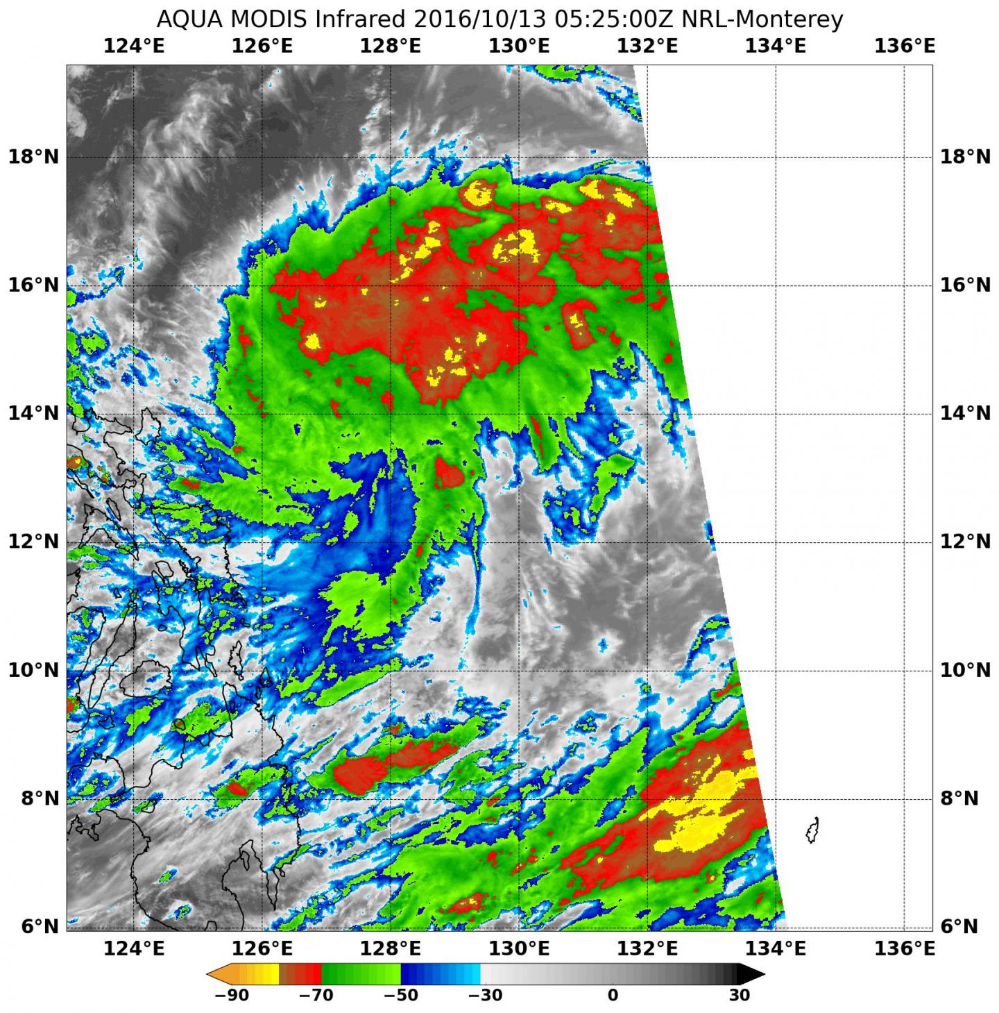 Tropical Depression 24W seen moving toward Philippines