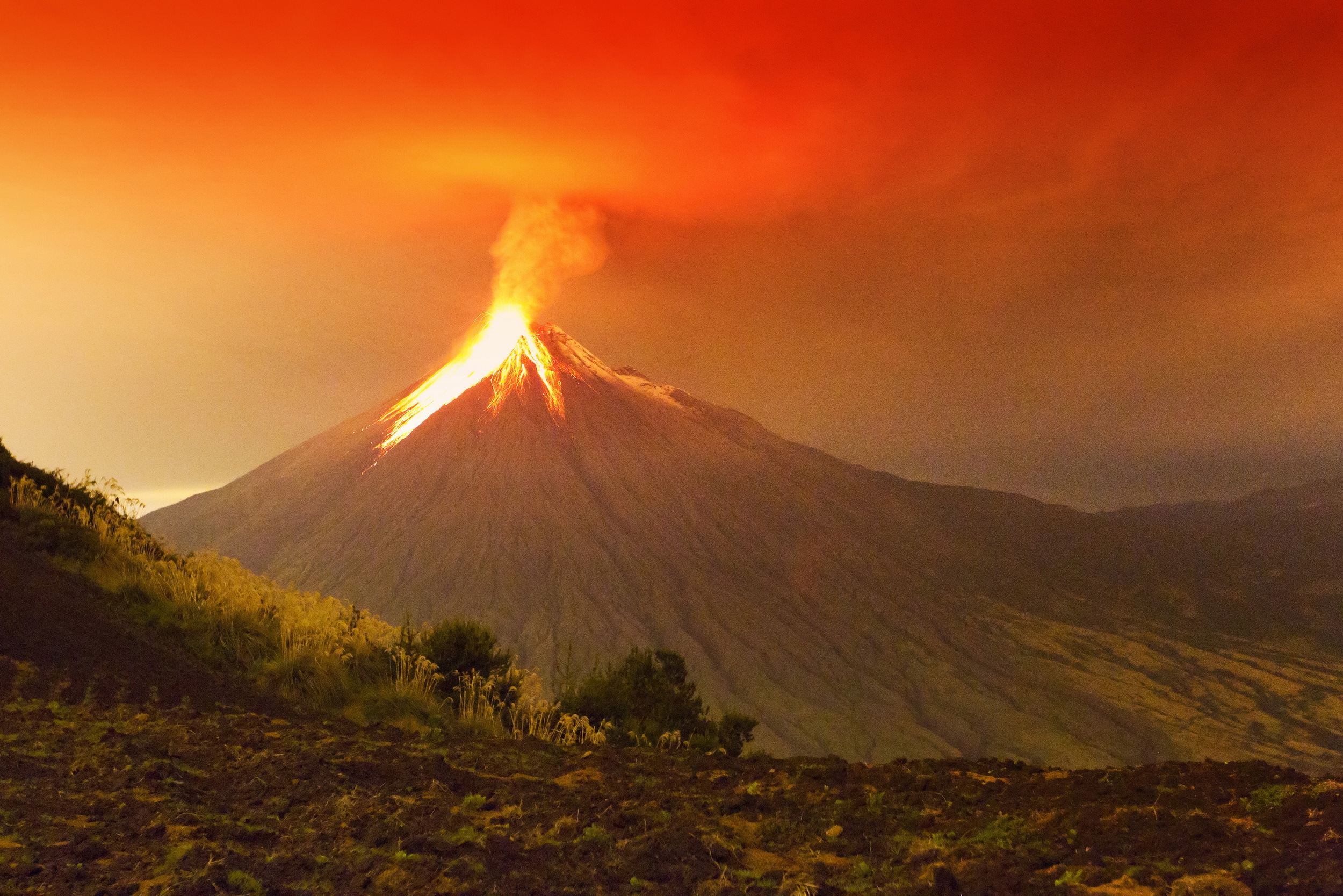 Ancient global warming event was caused by volcanic eruptions