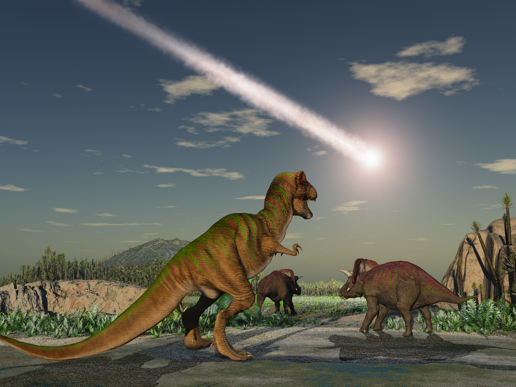 The asteroid that killed the dinosaurs cooled Earth’s climate