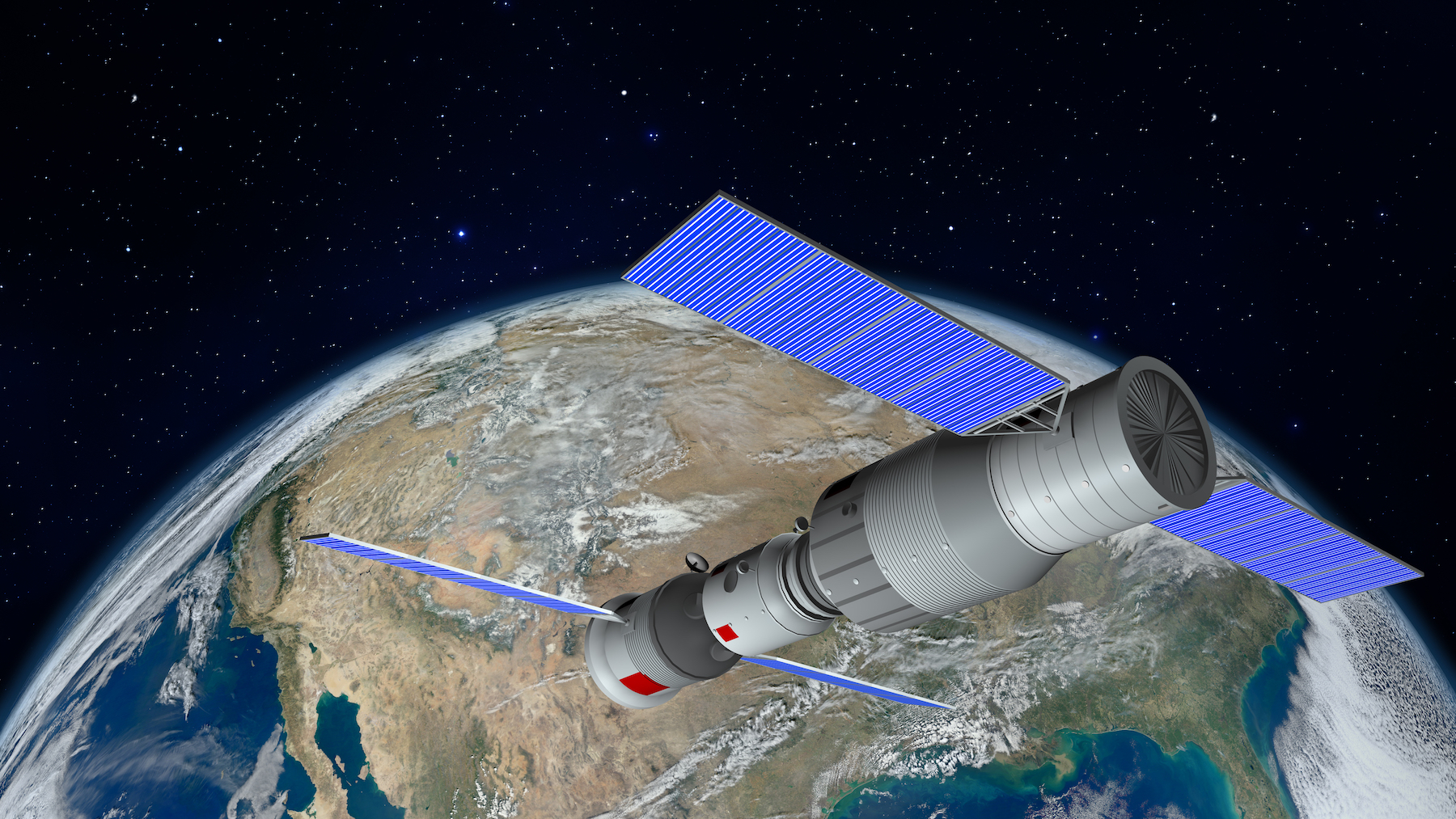 Chinese space station is out of control and falling toward Earth