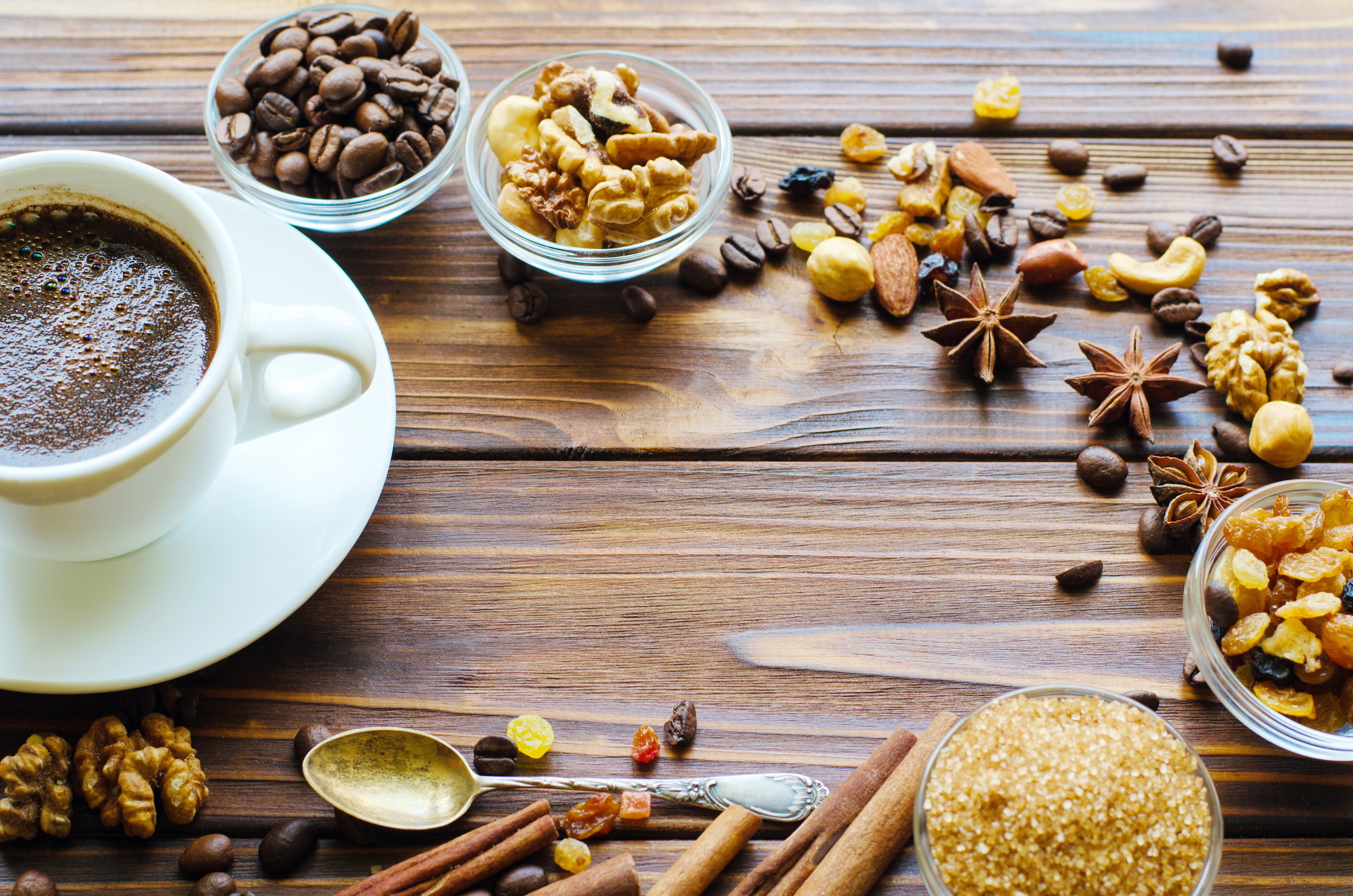 Coffee and nuts both found to improve heart health