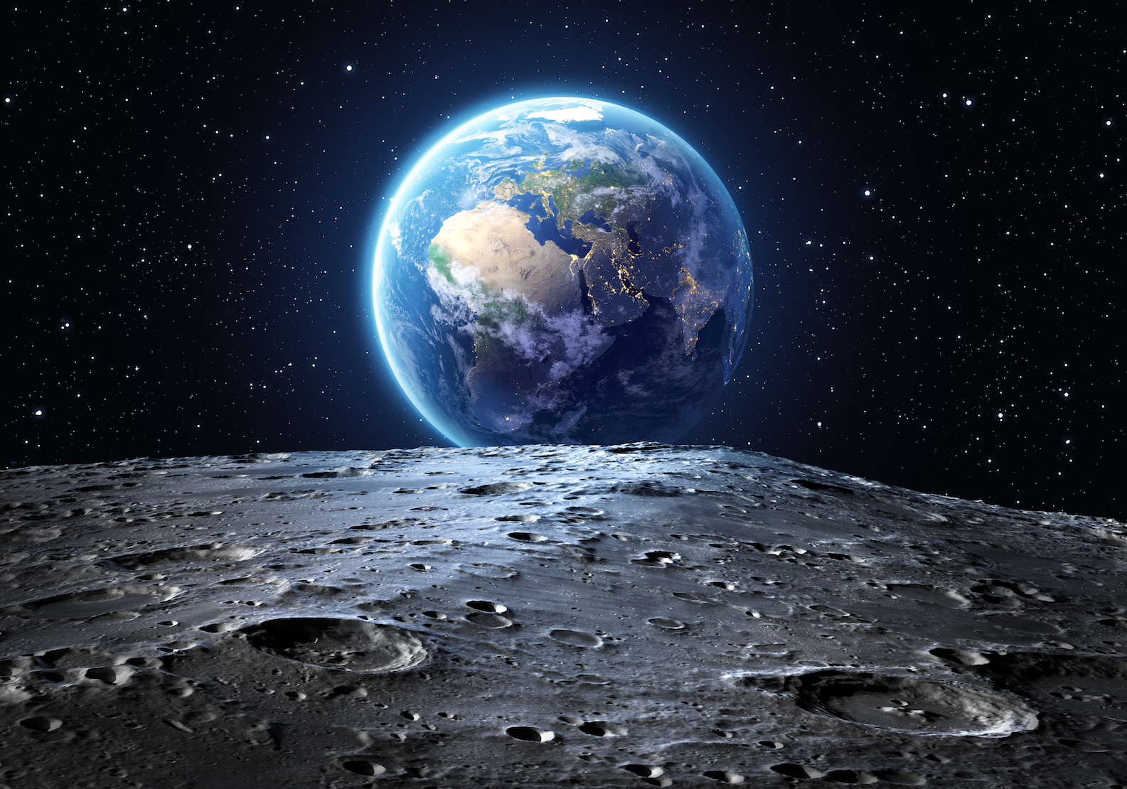 Debris from the moon’s formation reshaped the Earth