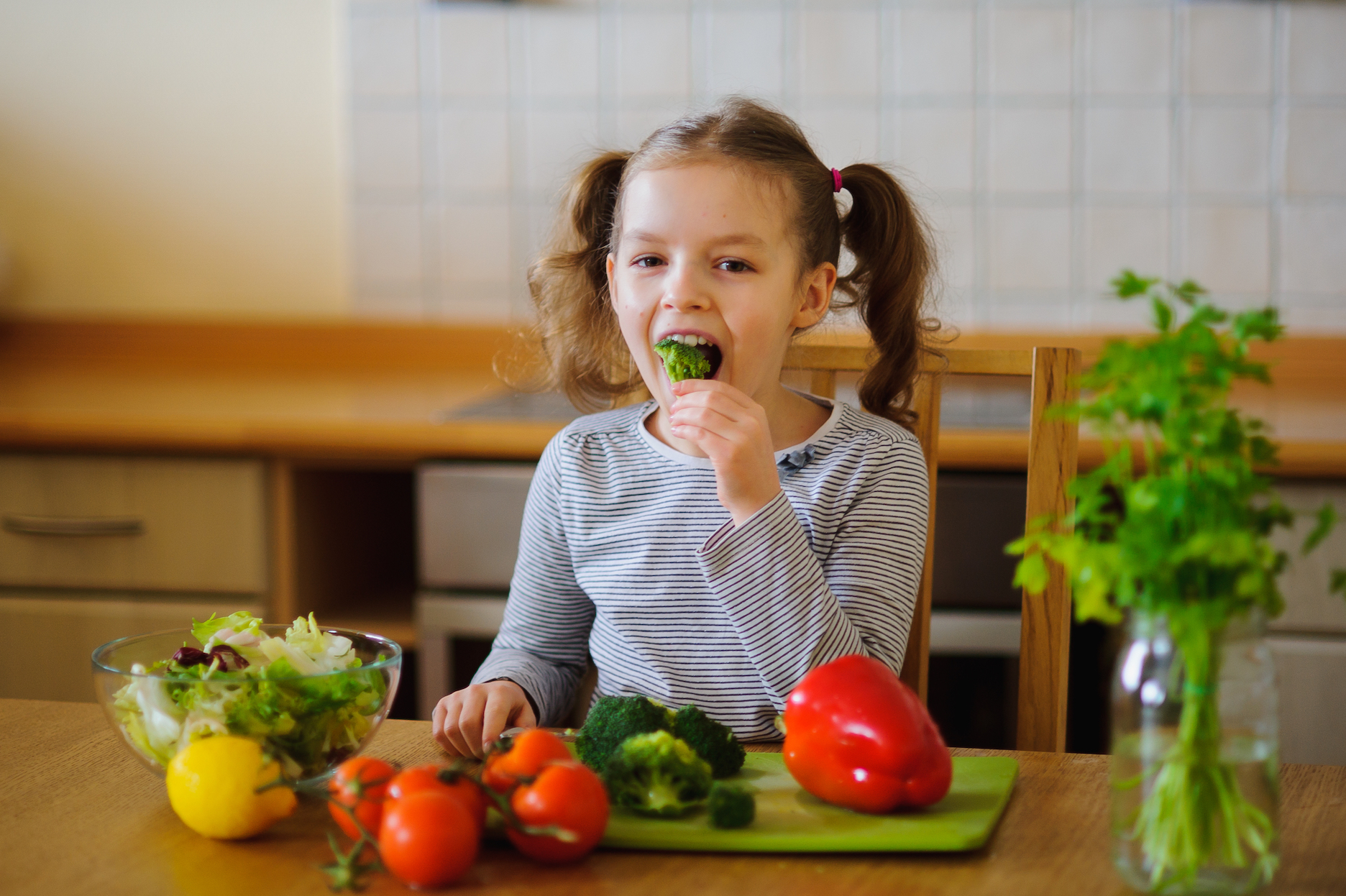 Kids who eat healthy found to have higher self-esteem