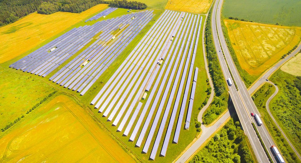 Solar energy does not have to interfere with valuable land