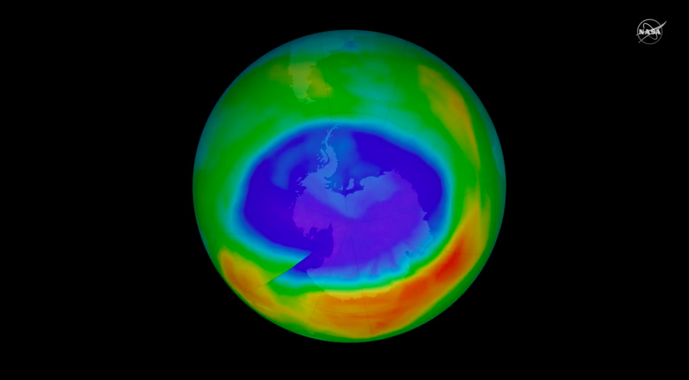 NASA confirms proof of Antarctic ozone hole recovery