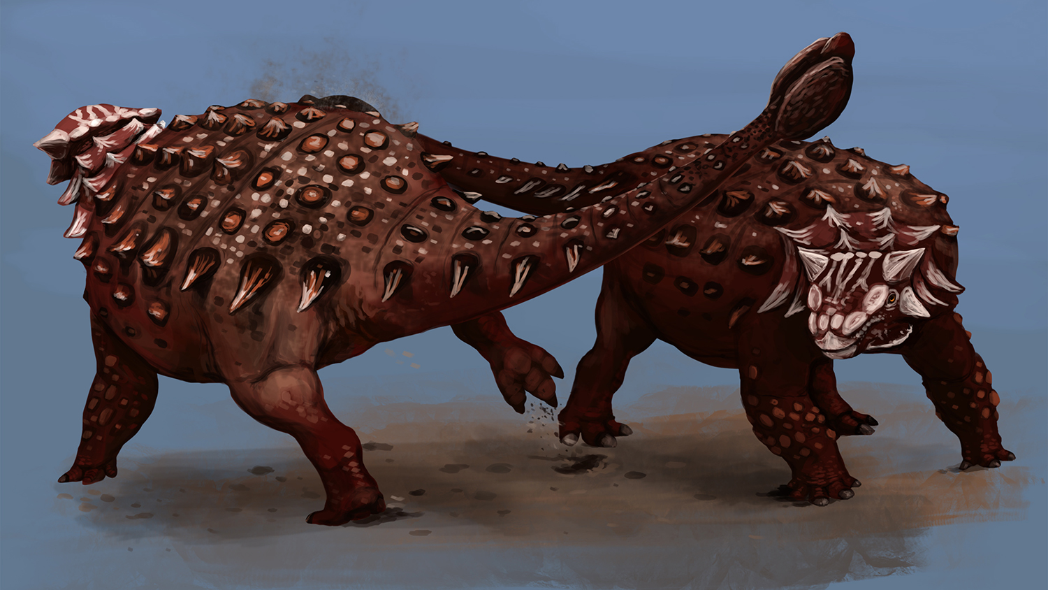 Animals using tails as weapons used to be much more common