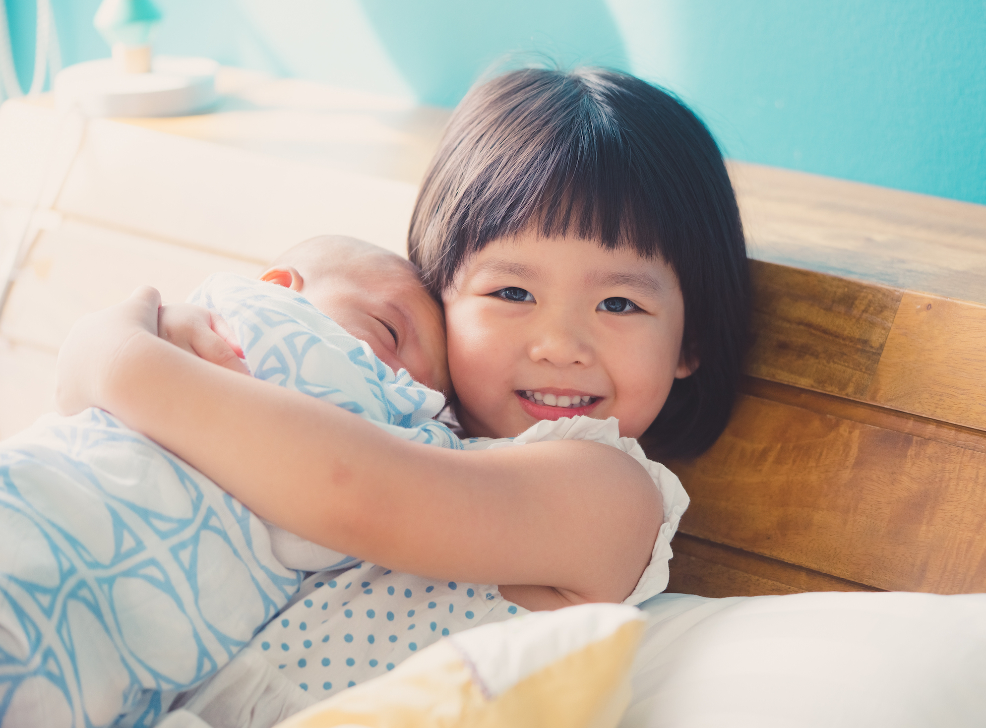 Having younger siblings helps a child develop empathy