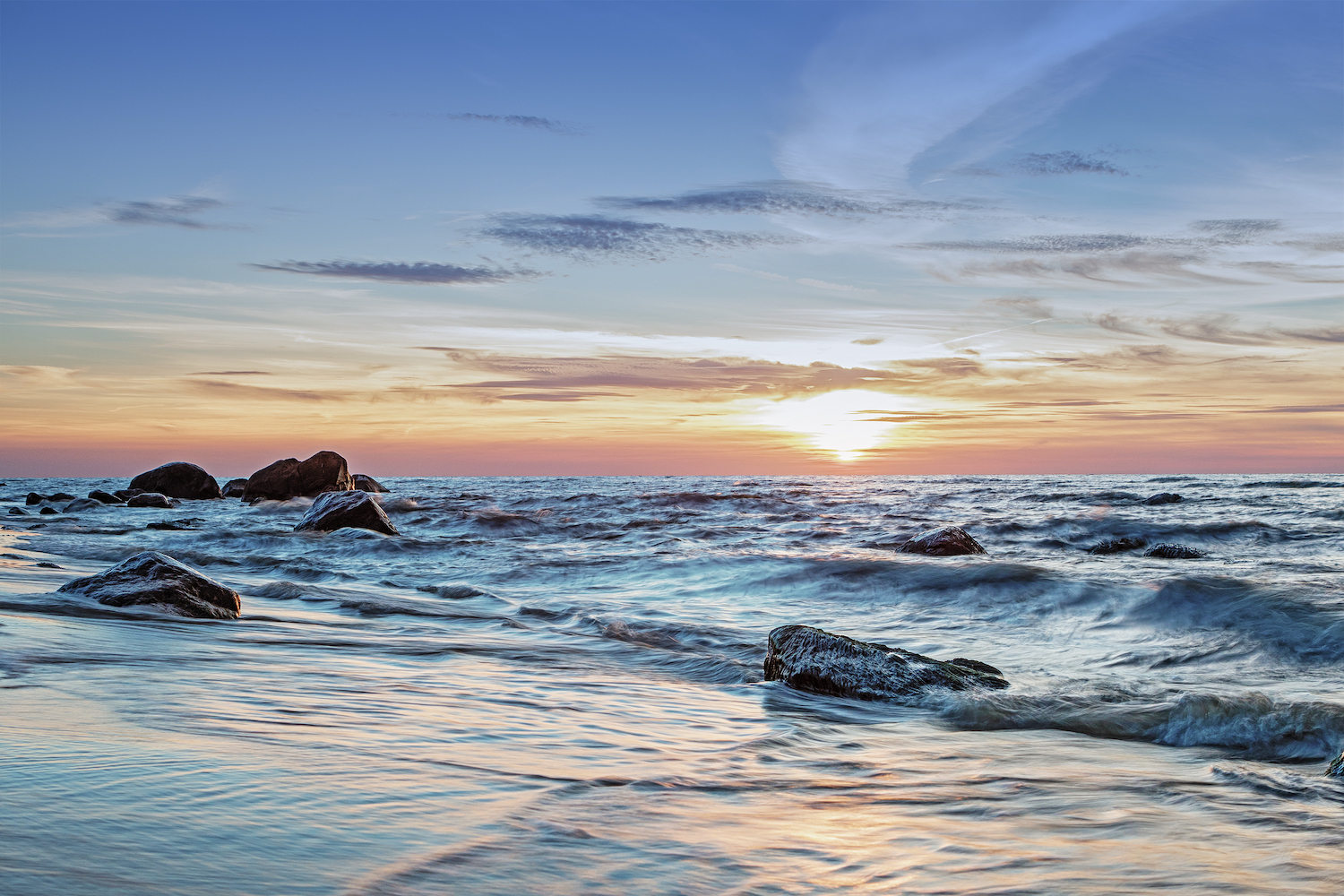 Changes in the Baltic Sea reflect future larger ocean changes