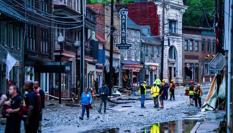 Flash flood devastates historic Maryland community… again