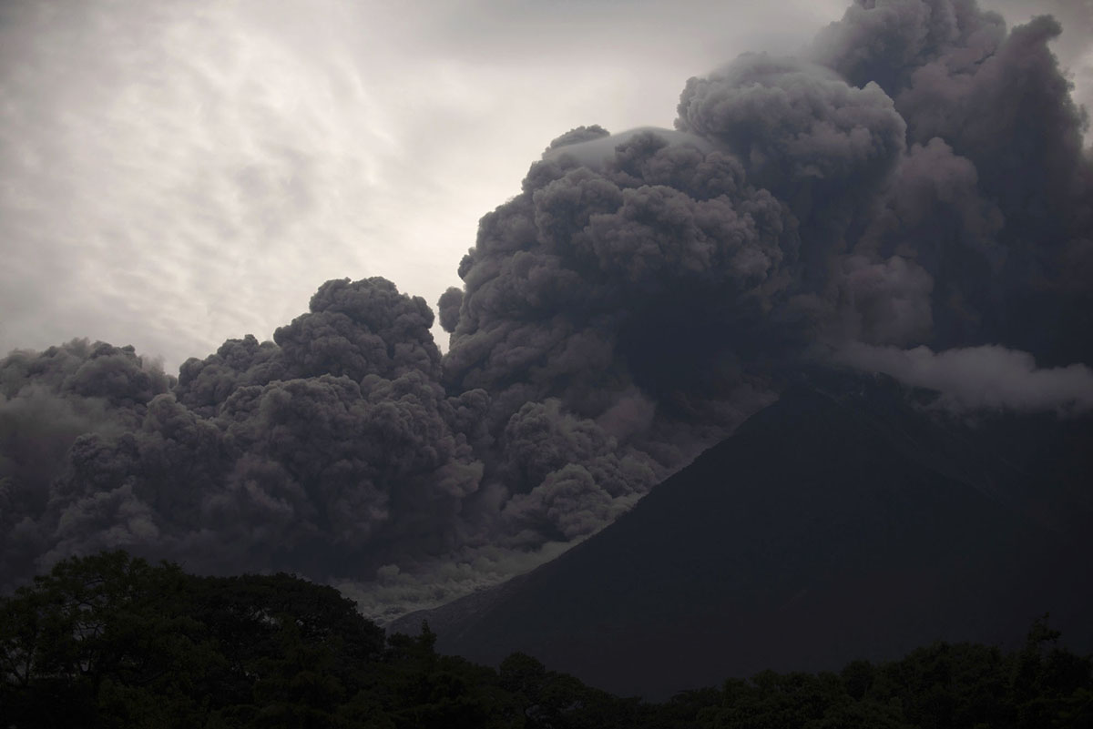 Explosive volcanic eruption in Guatemala makes recovery difficult