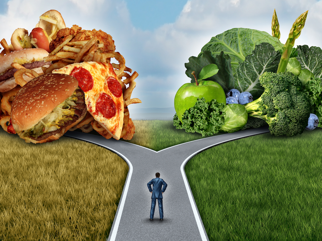 Brain structure determines whether you make healthy food choices