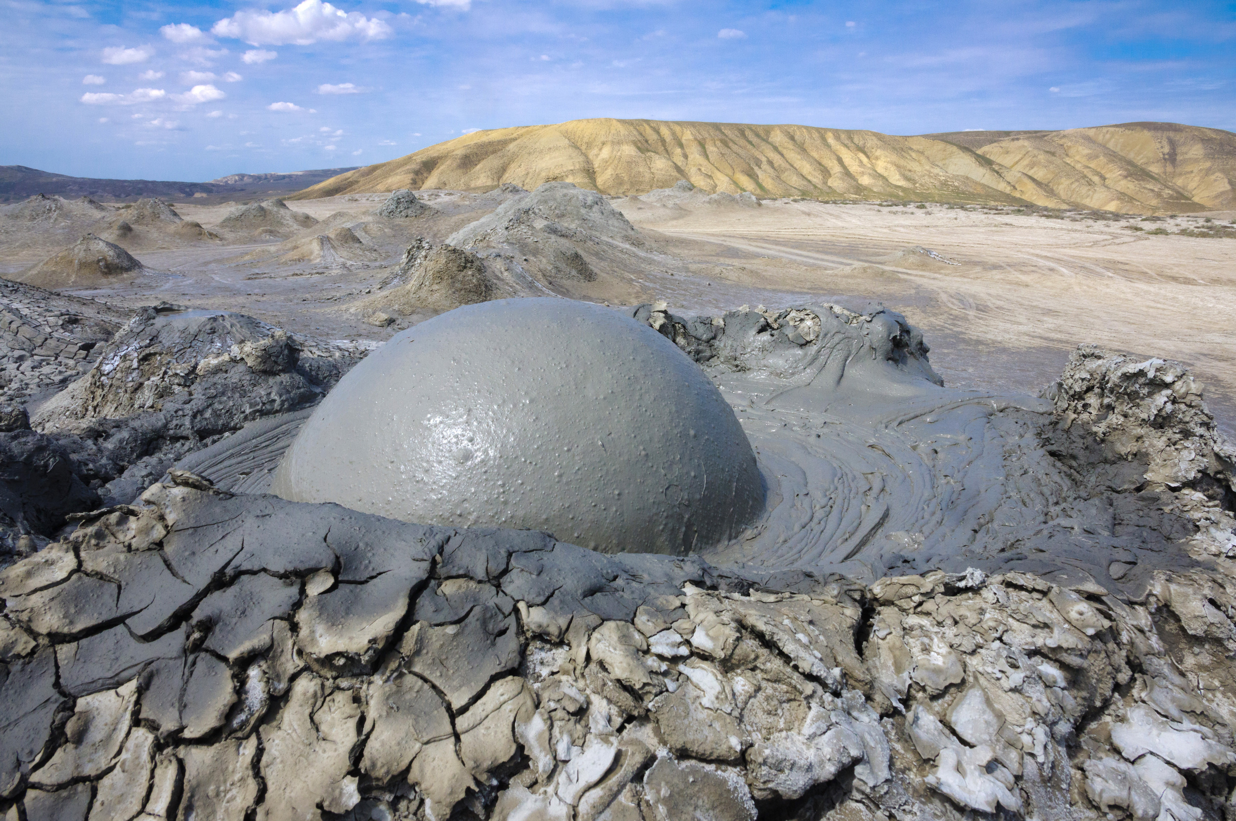 Mud volcanoes play a huge role in the global methane cycle