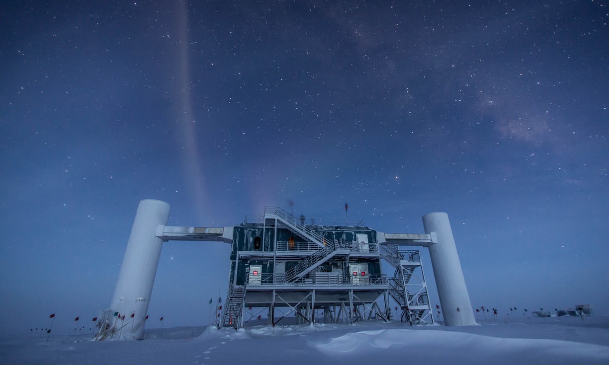 Ghost particle arrived on Earth from 3.7 billion light years away