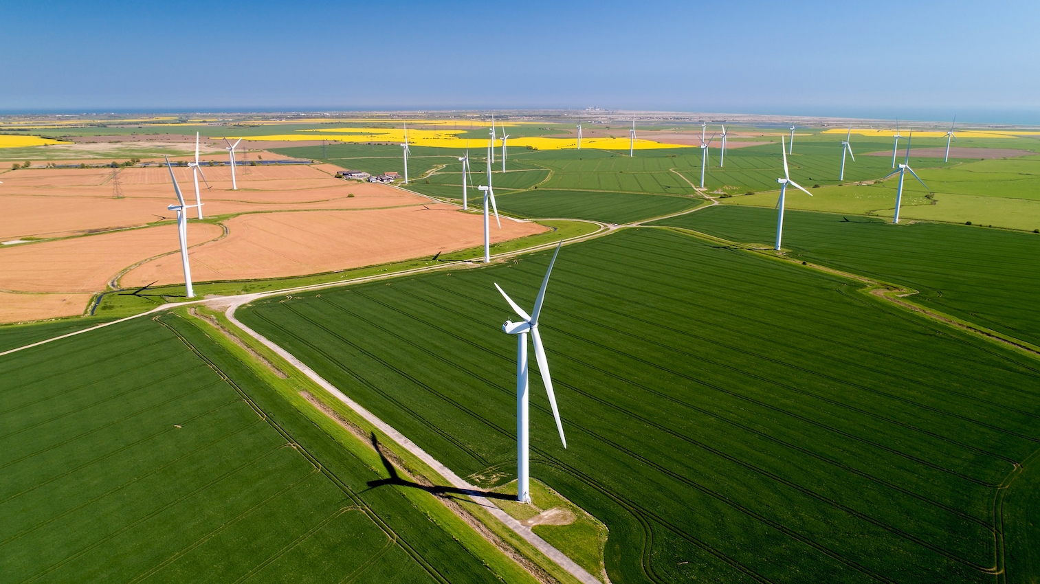 UK wind drought drastically reducing turbine energy production