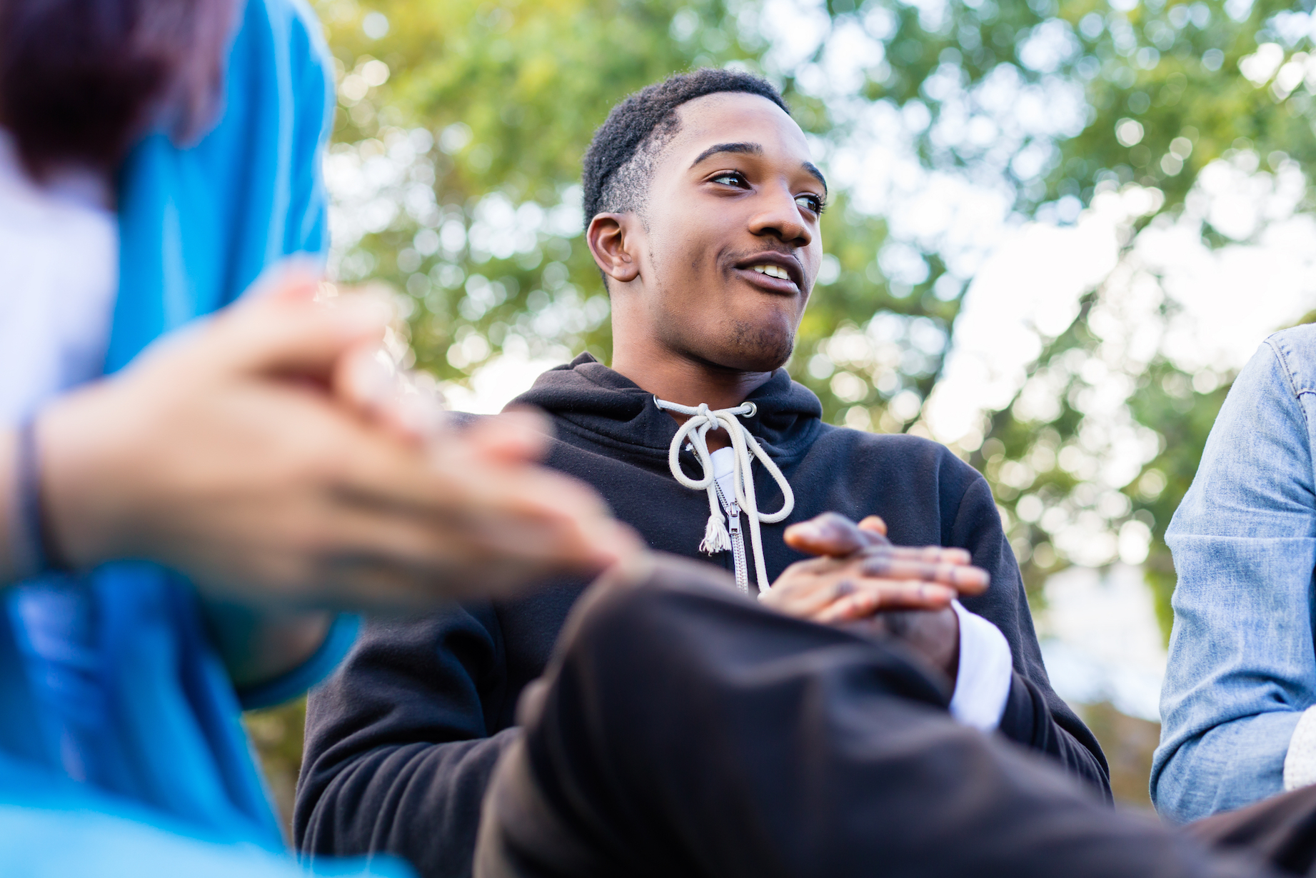 Young black males feel less safe in whiter neighborhoods