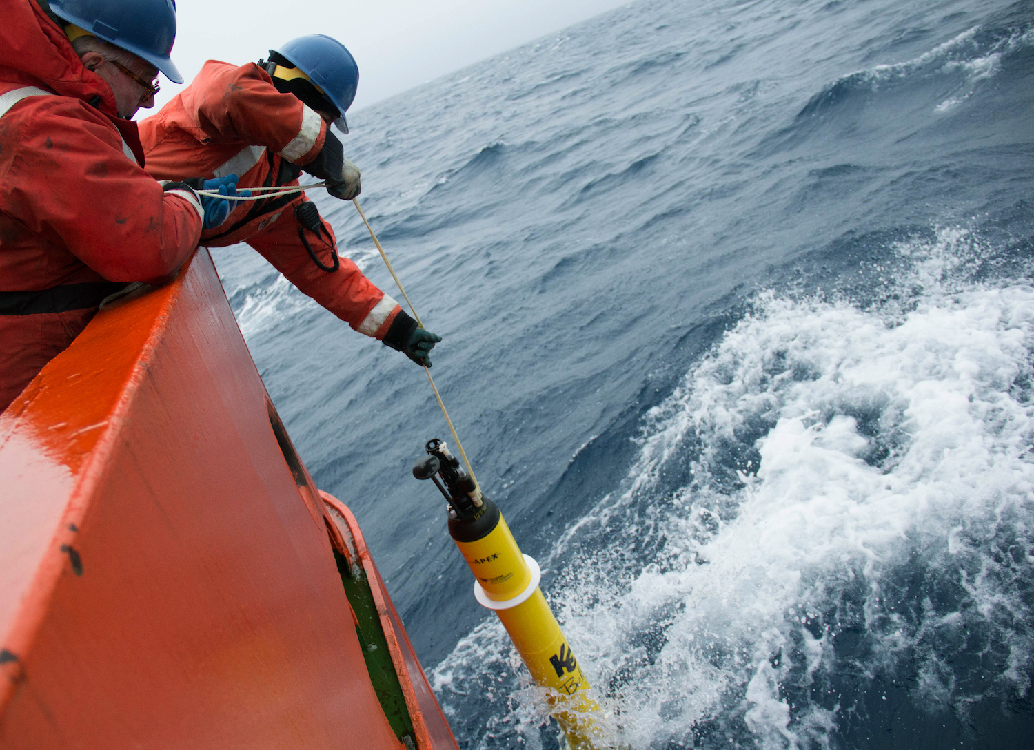 Antarctic seas release an unexpected amount of CO2 during winter