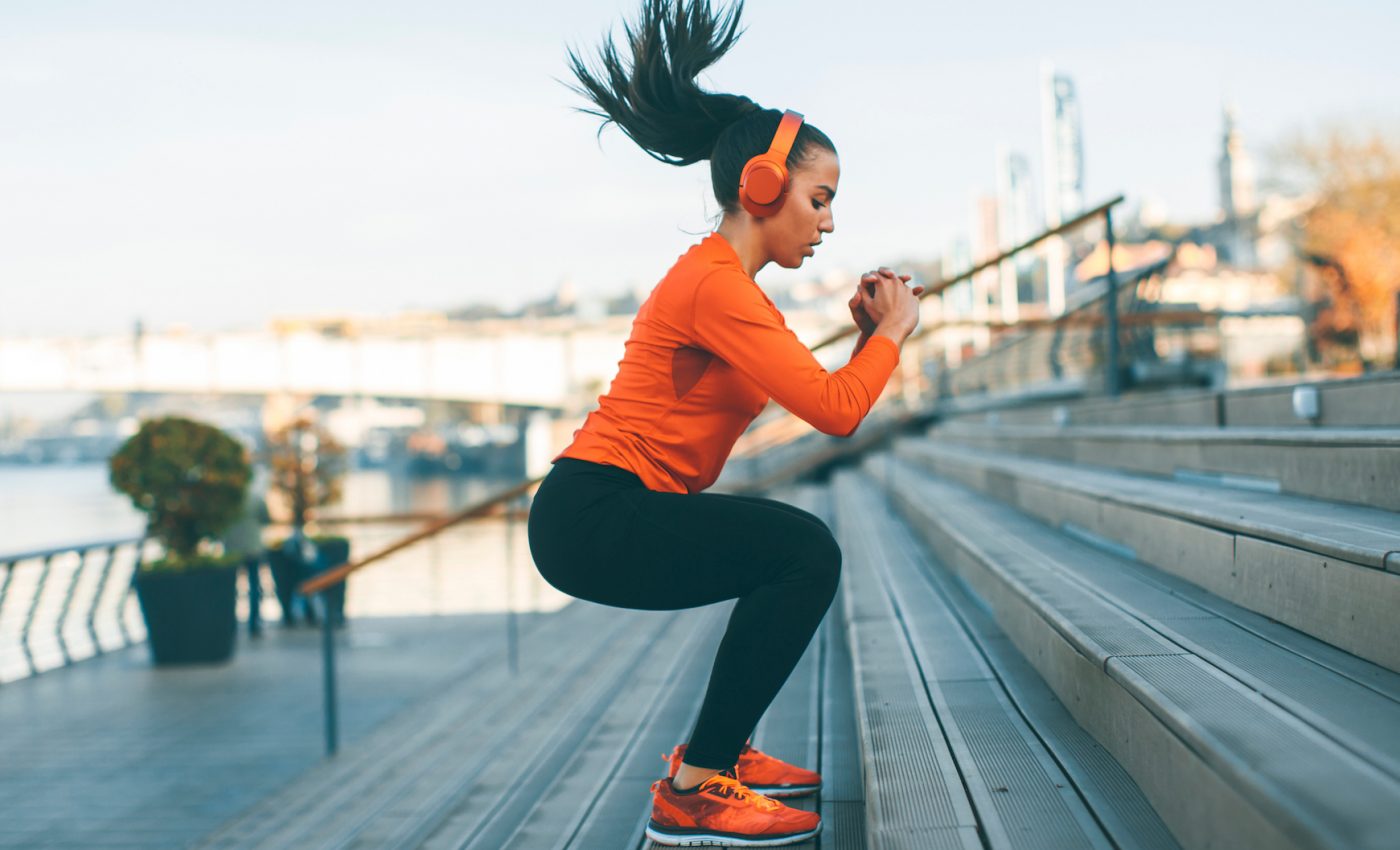 Listening to music during exercise actually helps fight fatigue