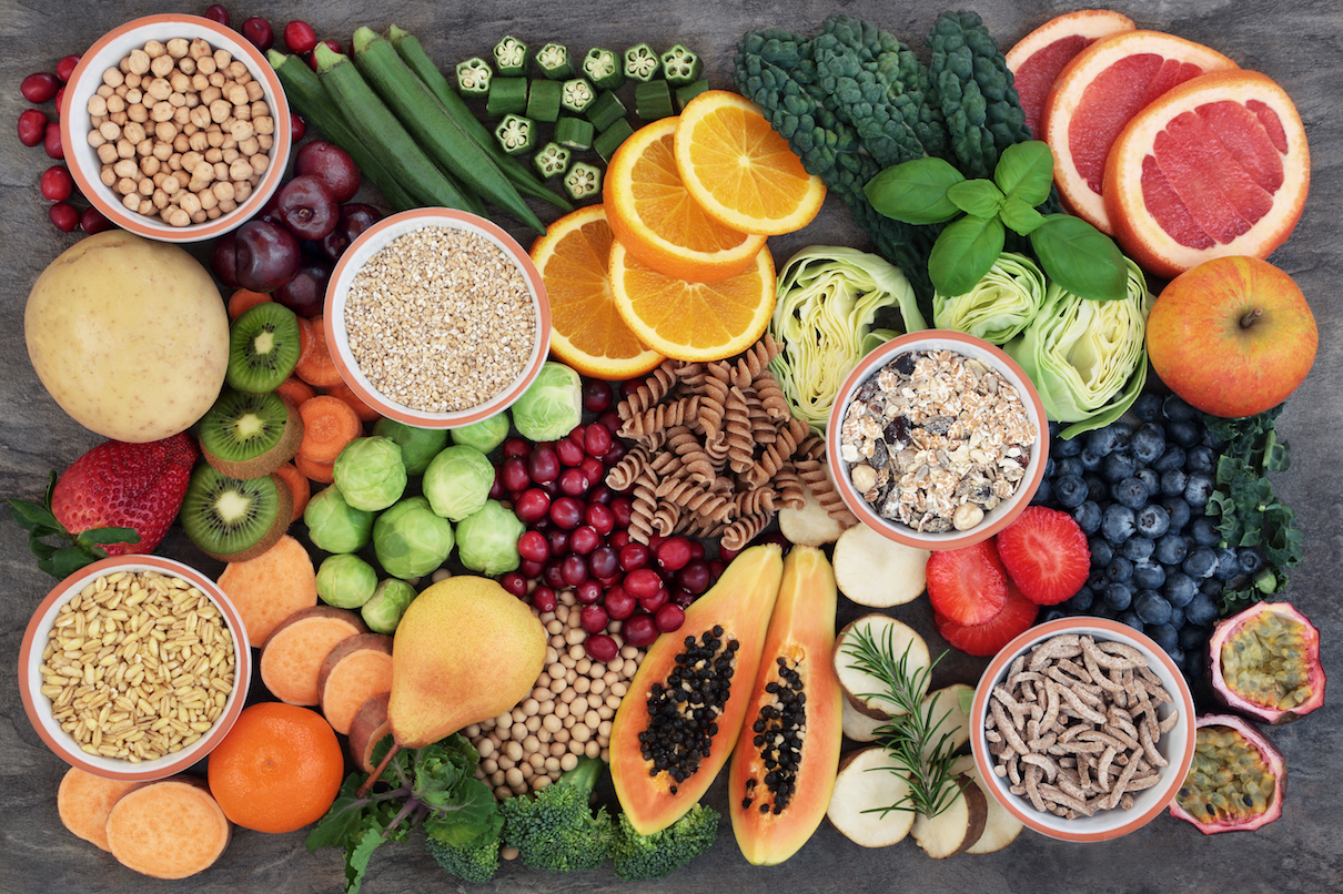 Eating fiber helps your body fight off the effects of stress
