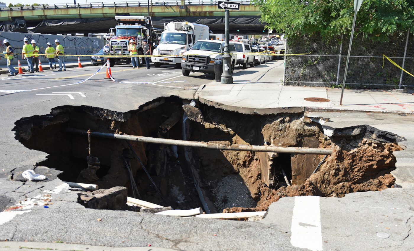 Scientists are using microgravity to help predict sinkholes