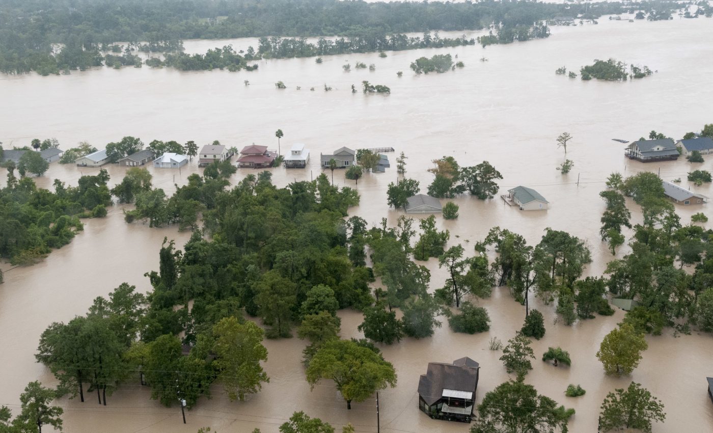 After the hurricane, where does all of the water go?