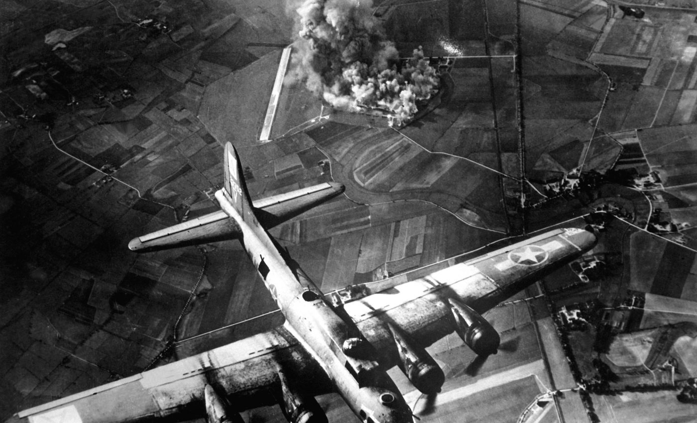 Shockwaves from WW2 bombing raids reached the edge of space