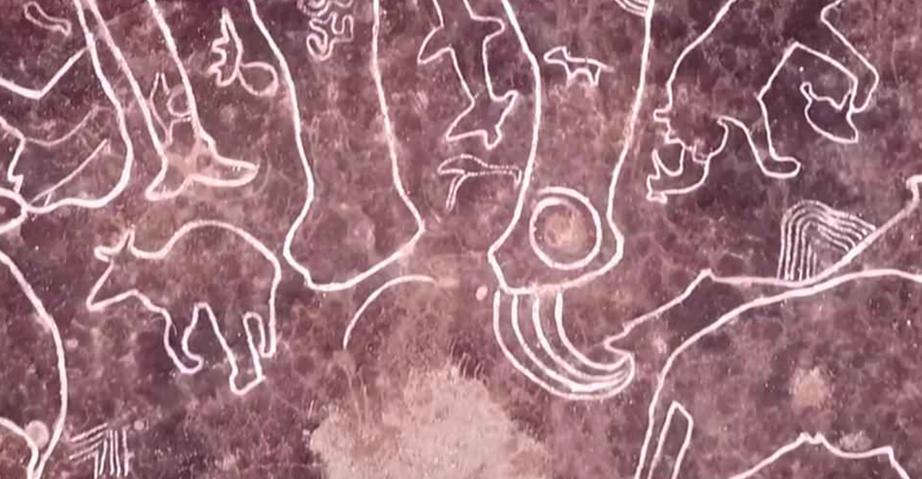 Ancient rock carvings raise questions of mysterious hunter-gatherers