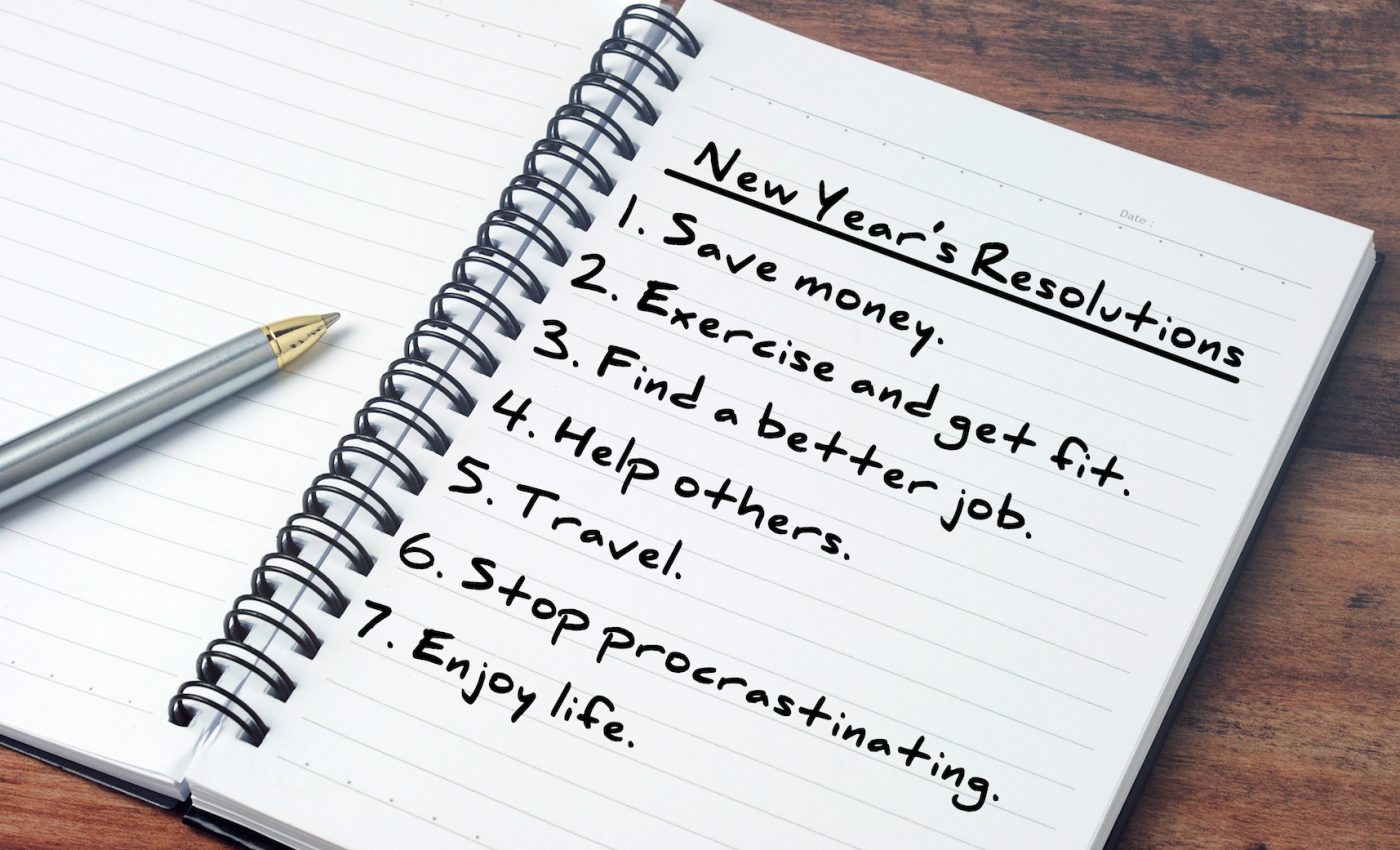 Why is it so hard to follow through with New Year’s Resolutions?