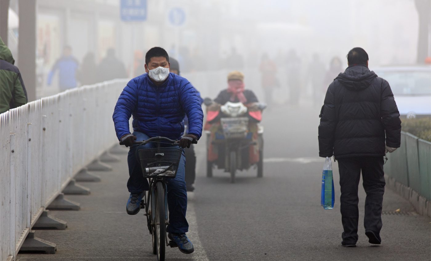 Higher levels of air pollution linked to lower levels of happiness