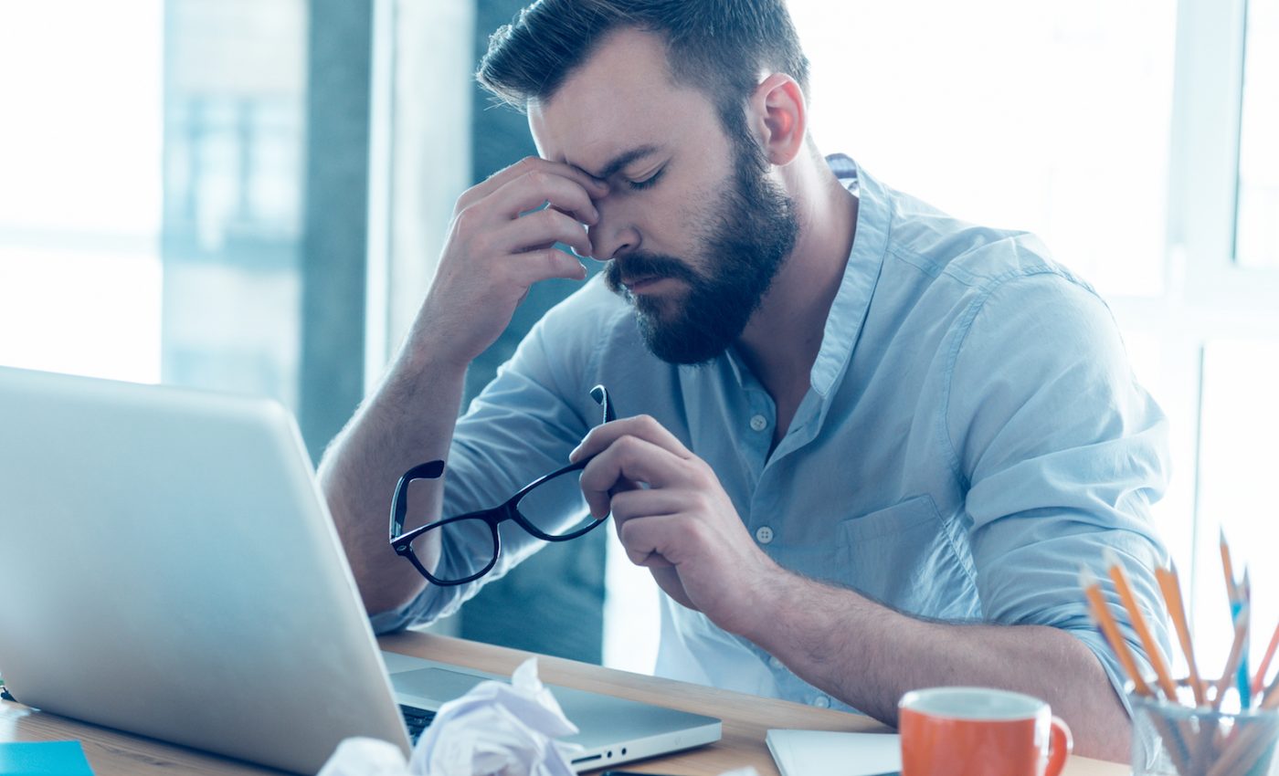 High levels of stress can actually shrink your brain