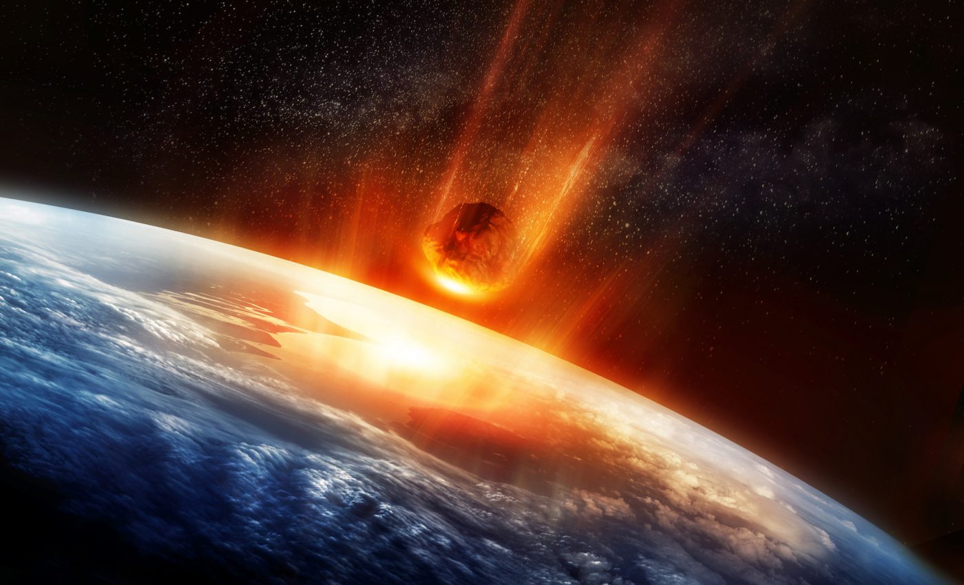 Asteroid impacts may have led to the development of Earth’s crust