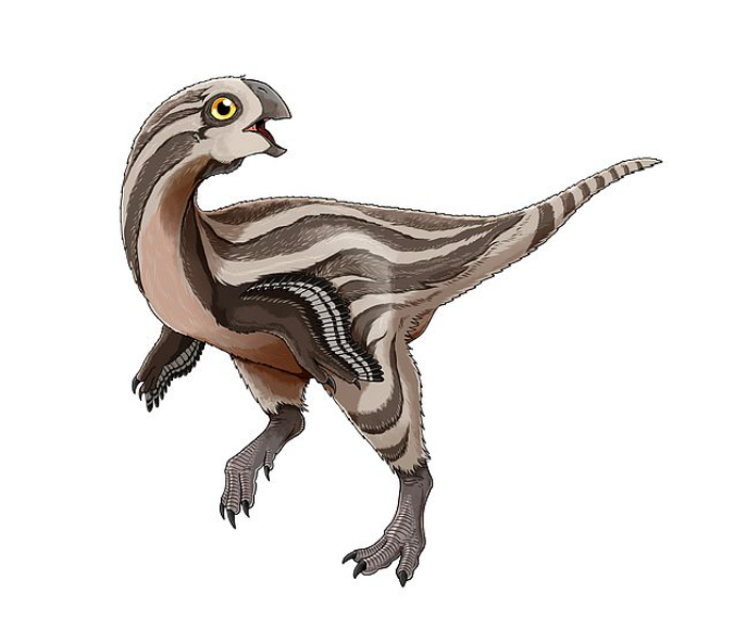 This dinosaur species didn’t have teeth, so it used its powerful jaws