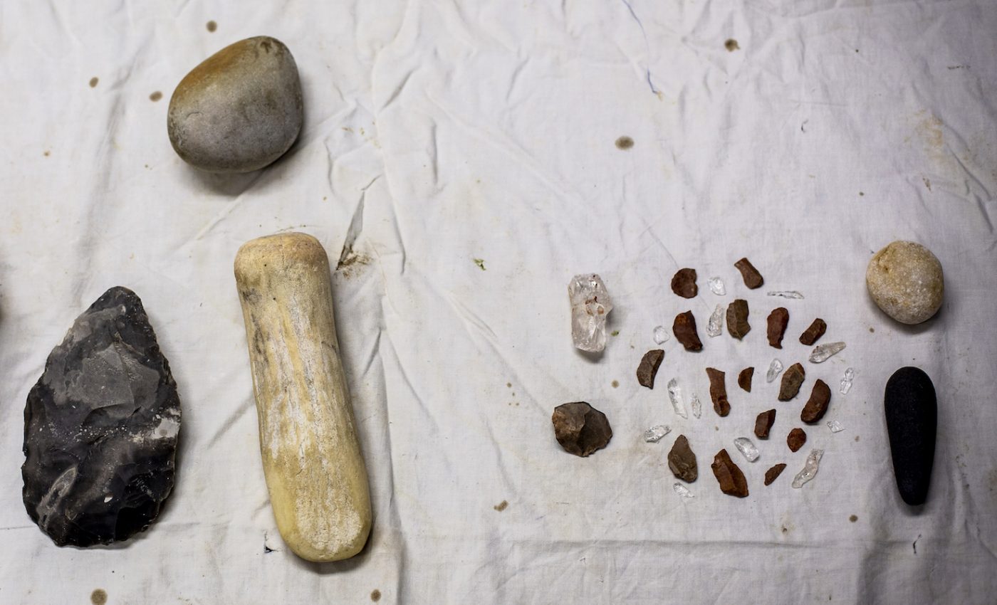 The miniaturization of tools is a specifically human trait