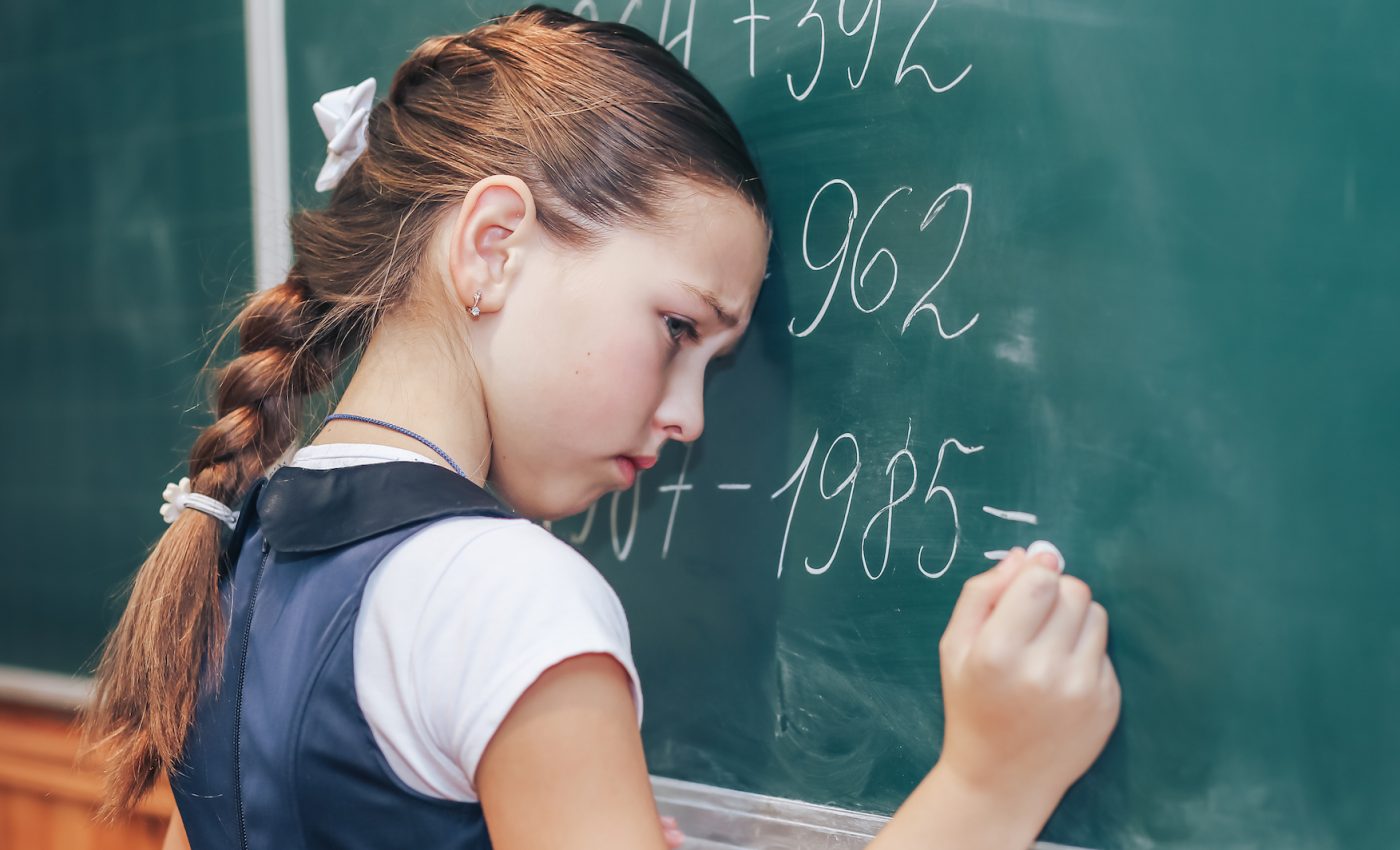 Math anxiety is real.. and parents and teachers don’t always help