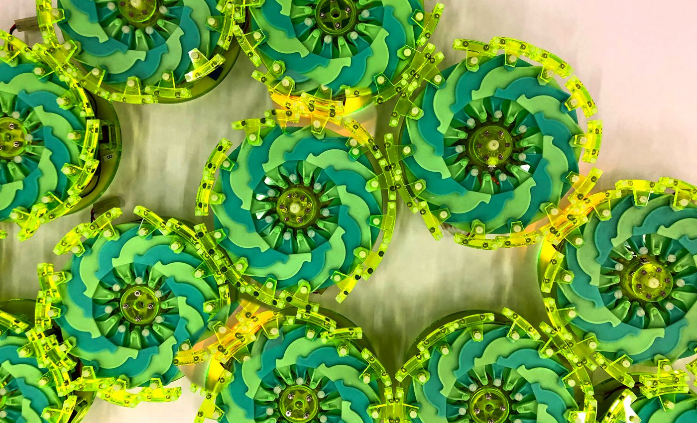 ‘Particle robots’ work together as cells to accomplish tasks