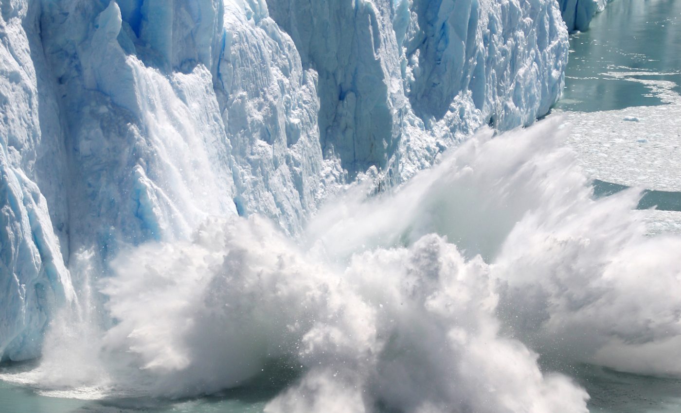 Melting glaciers could release radioactive material stored inside