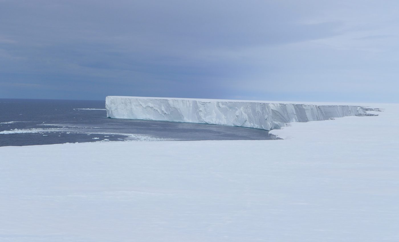 Solar heated surface waters are melting the world’s largest ice shelf